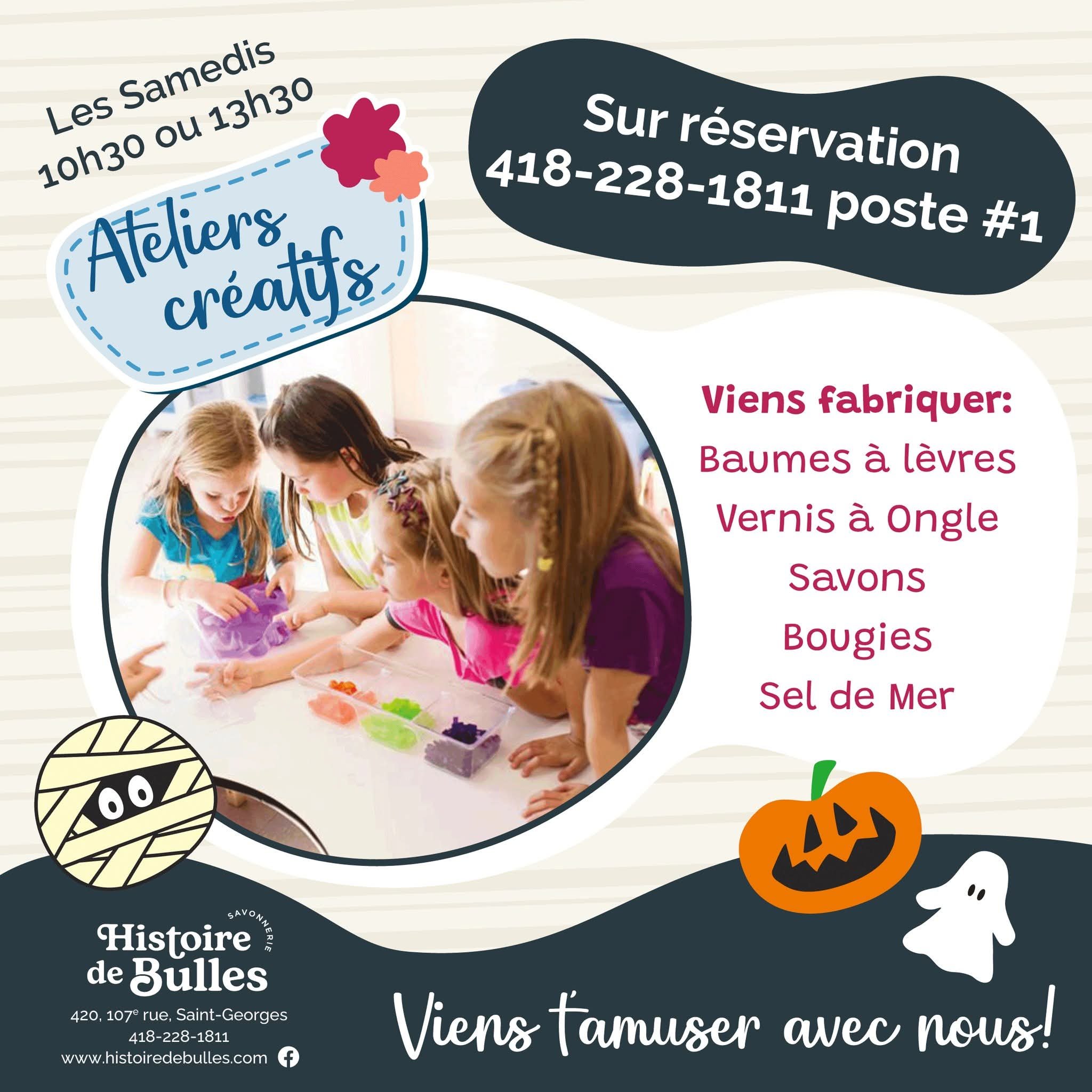 Savonnerie Histoire de Bulles