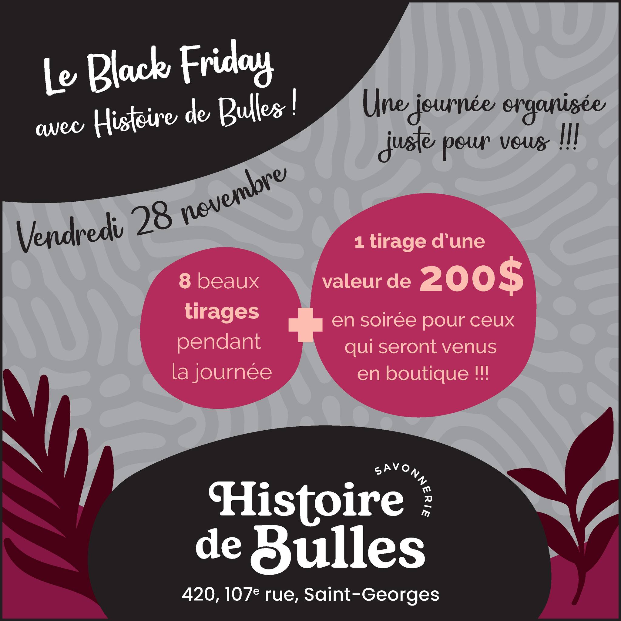 Savonnerie Histoire de Bulles