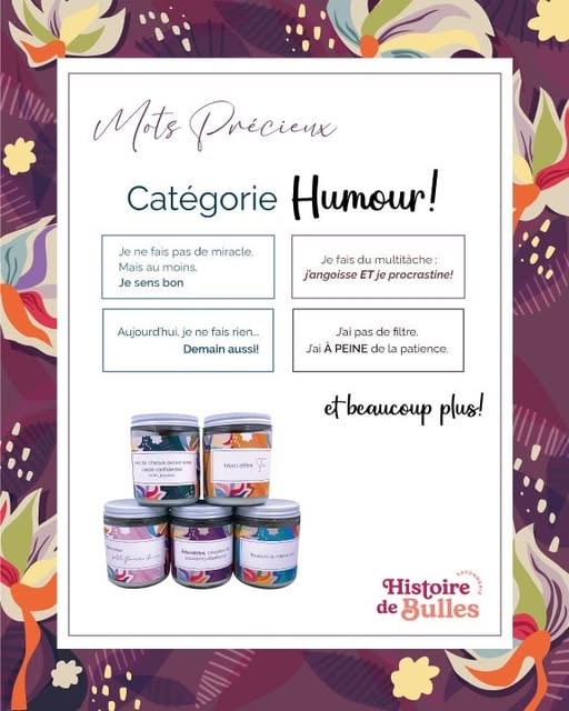 Savonnerie Histoire de Bulles