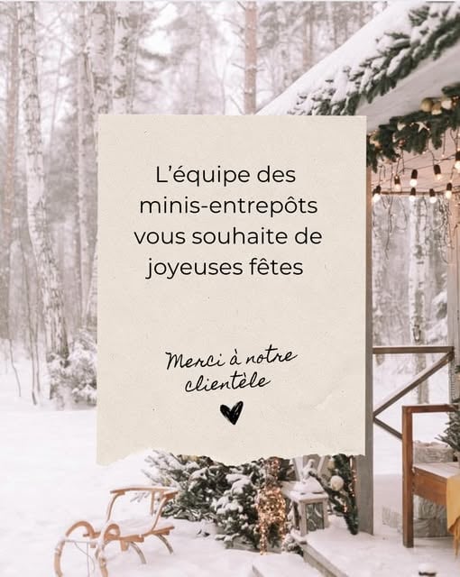 Les mini-entrepôts Saint-Benoît