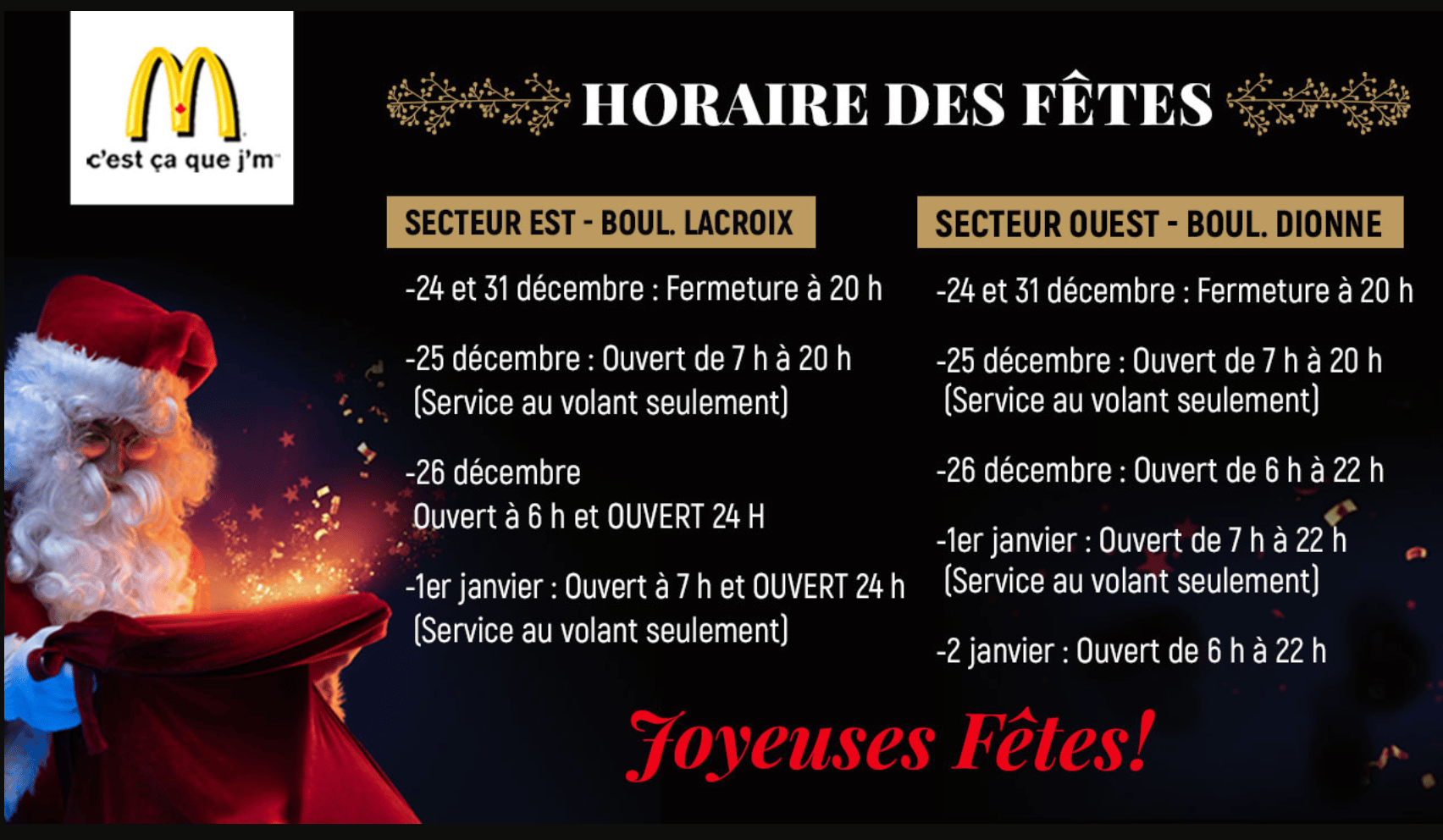 McDonalds St-Georges