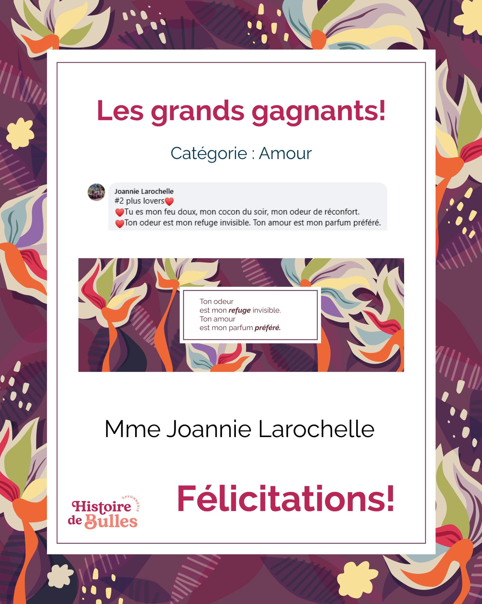 Savonnerie Histoire de Bulles