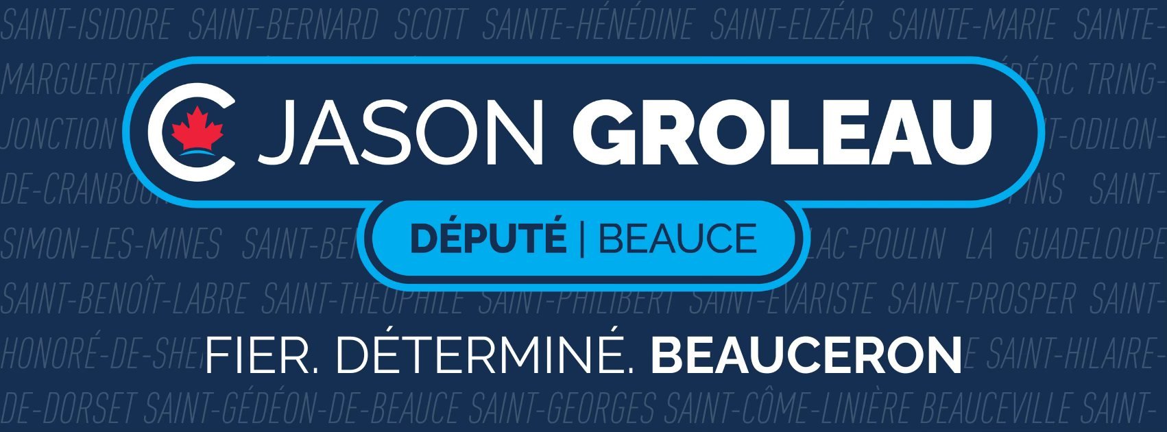 Jason Groleau, député de Beauce 