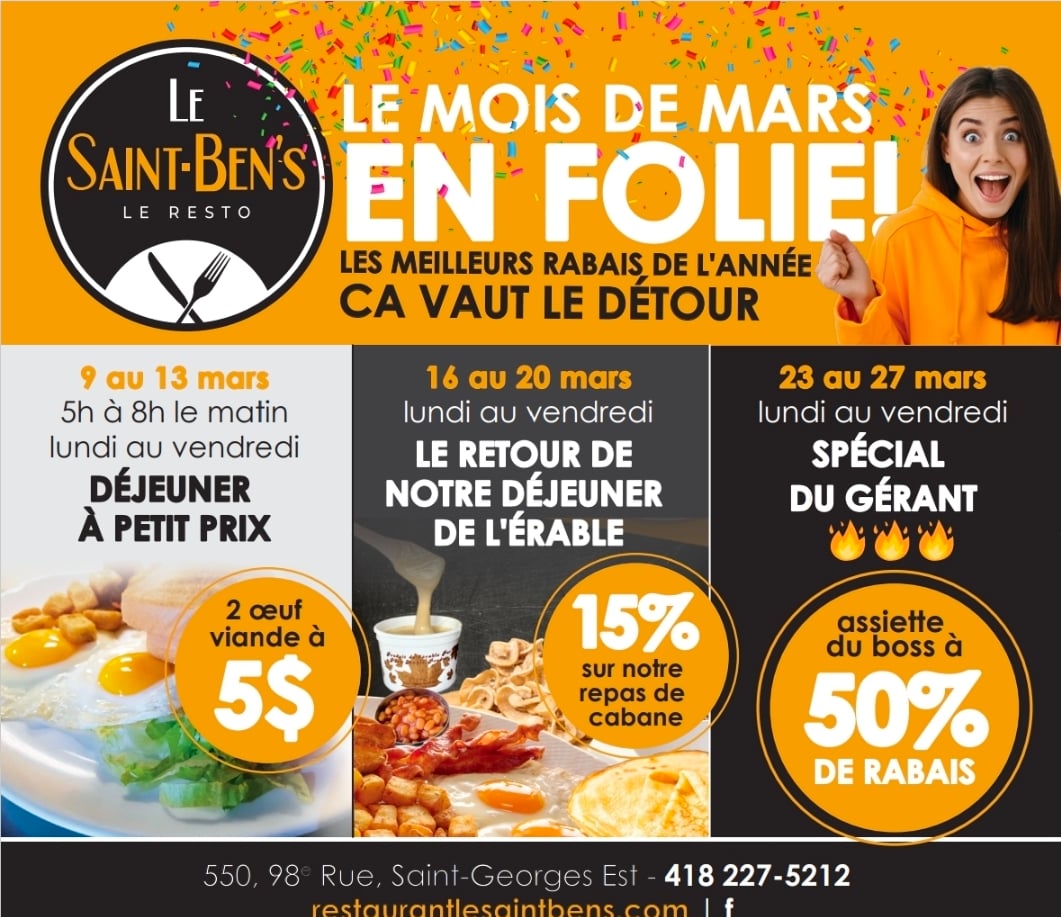 Restaurant le Saint-Ben's