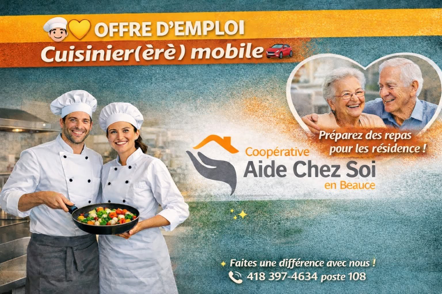 Coopérative Aide chez soi en Beauce