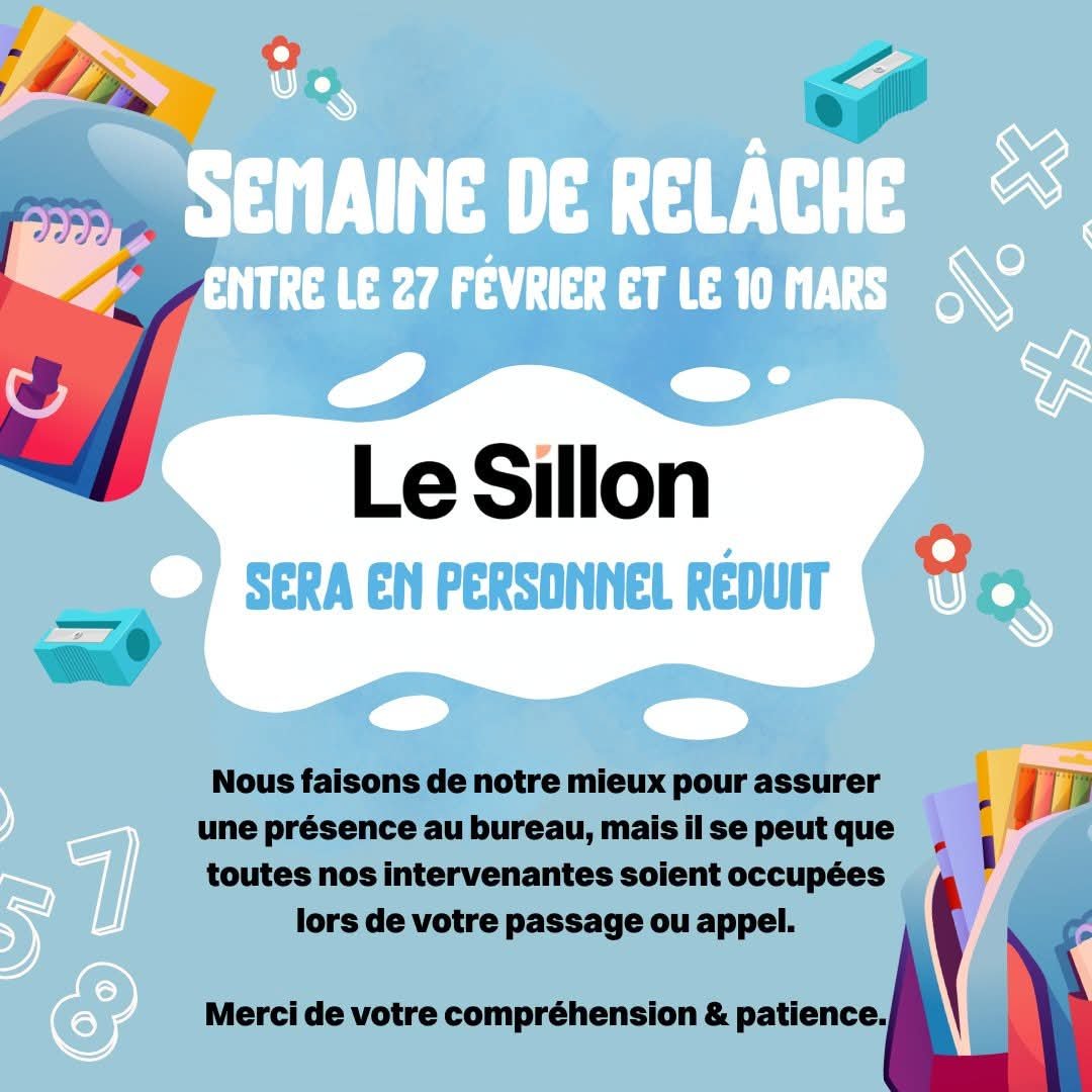 Le Sillon – Organisme de soutien aux proches d'une personne vivant avec un trouble de santé mentale.