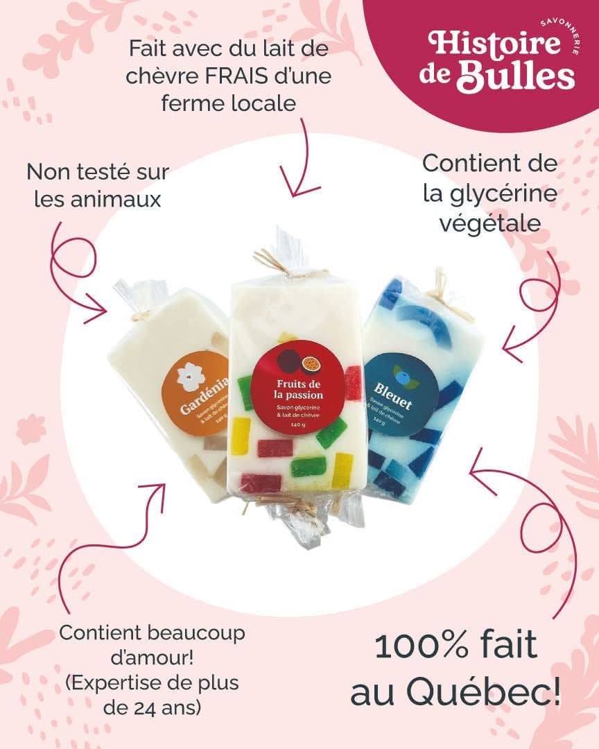 Savonnerie Histoire de Bulles