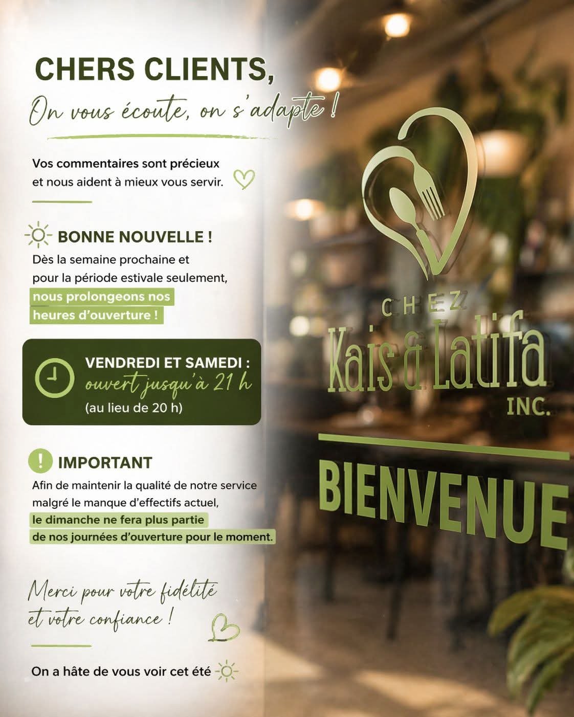 Restaurant Kais et Latifa