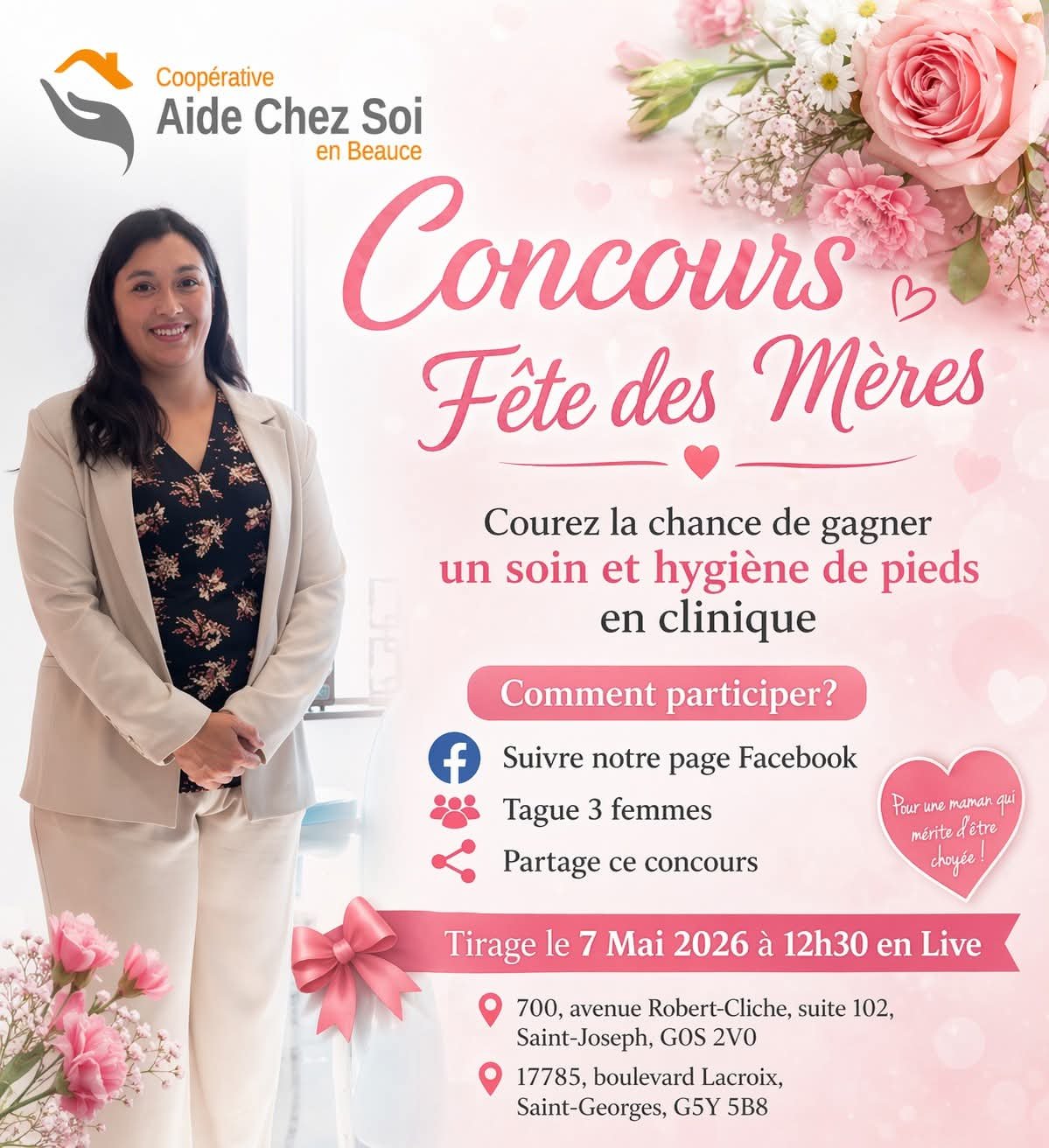 Coopérative Aide chez soi en Beauce