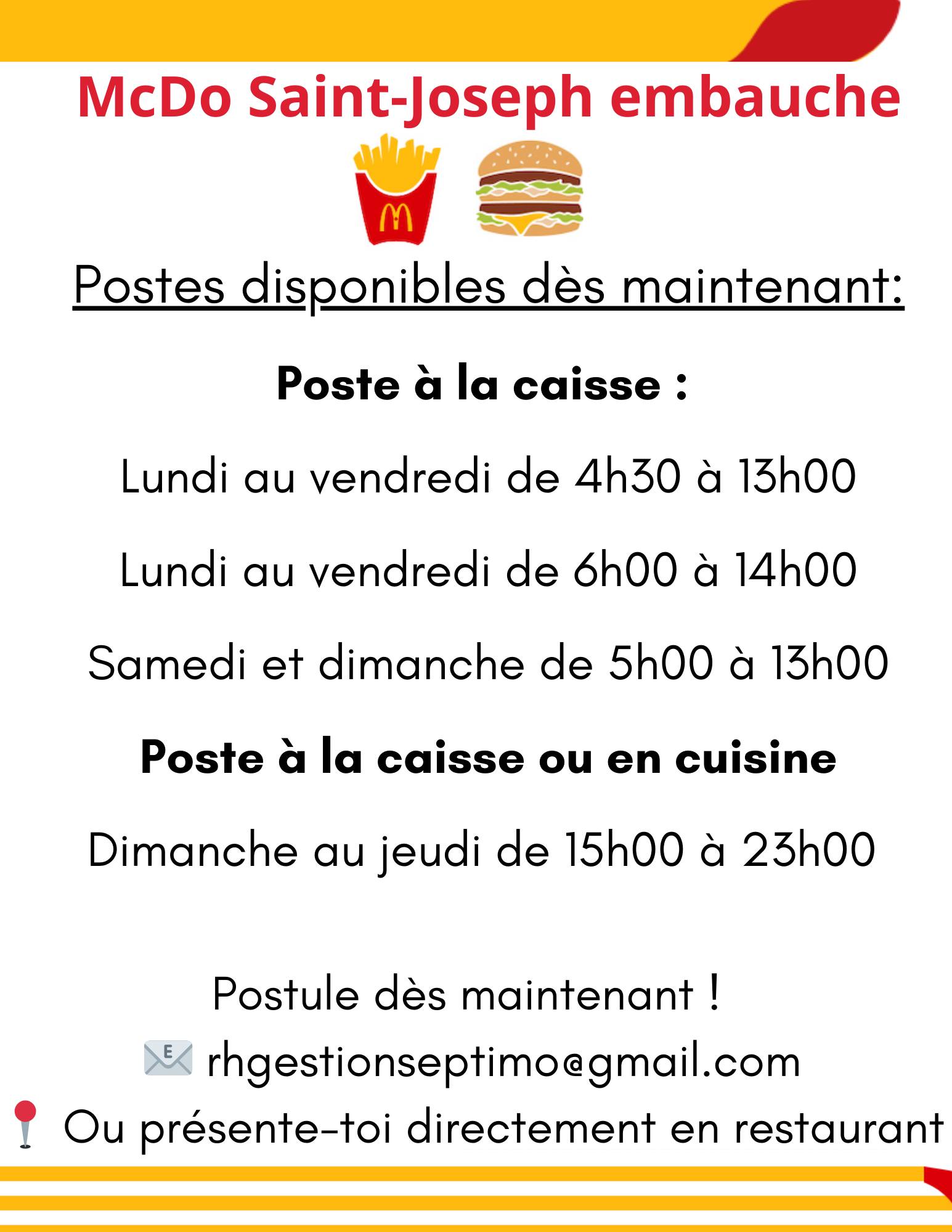 McDonalds St-Georges