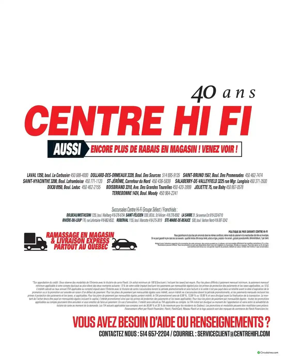 Centre Hi-Fi