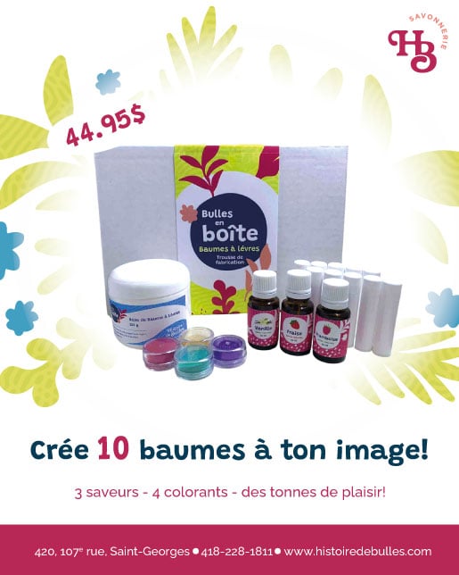 Savonnerie Histoire de Bulles