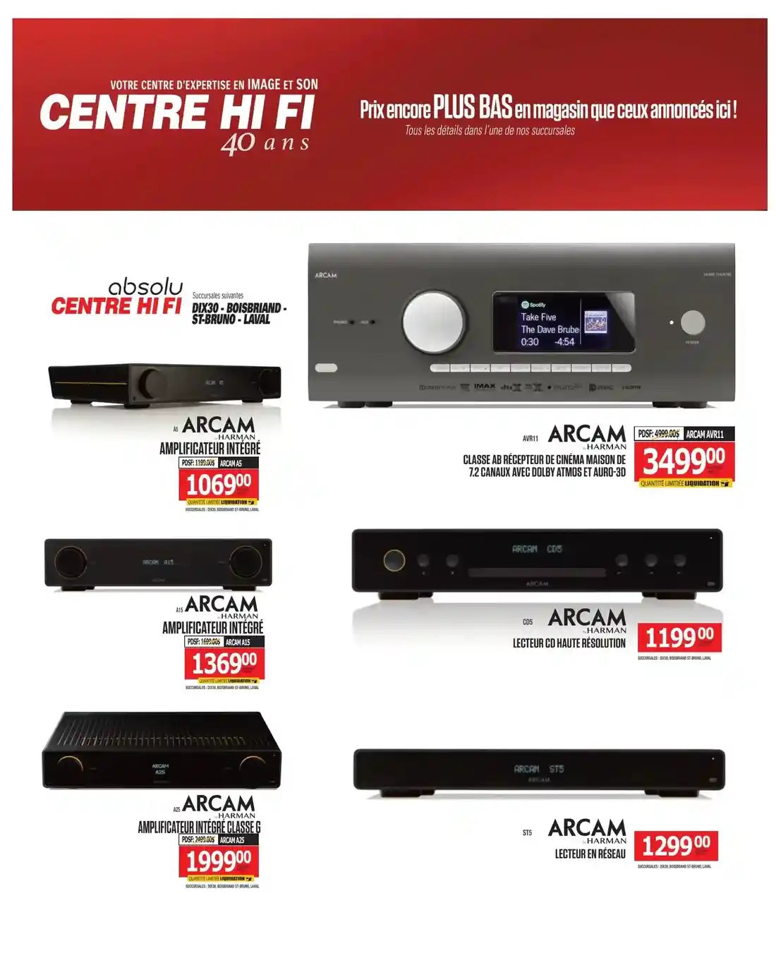 Centre Hi-Fi
