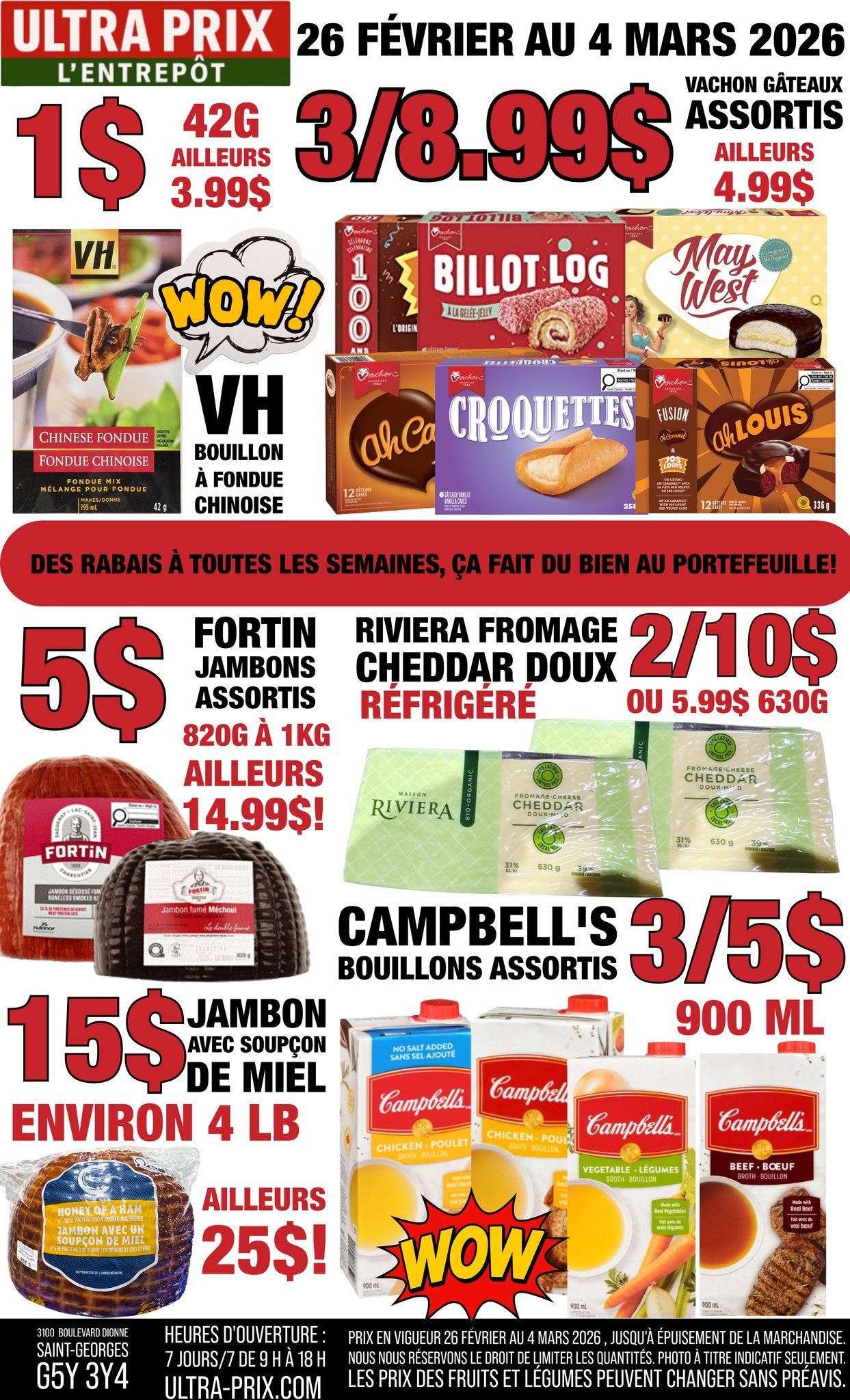 Ultra Prix L'Entrepôt