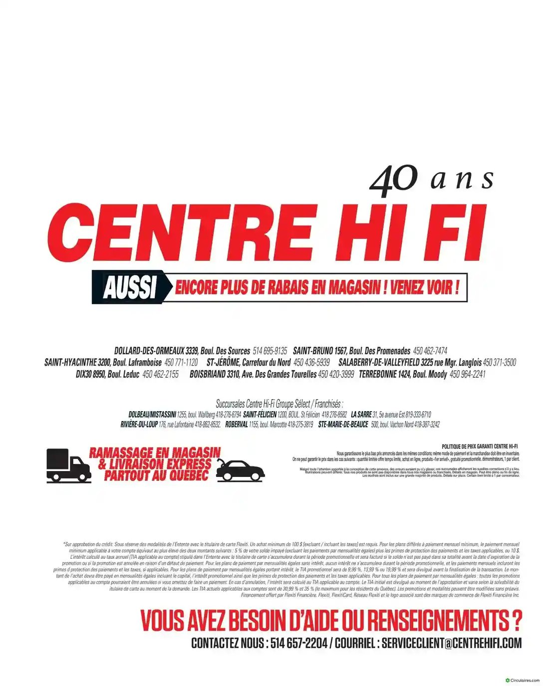 Centre Hi-Fi