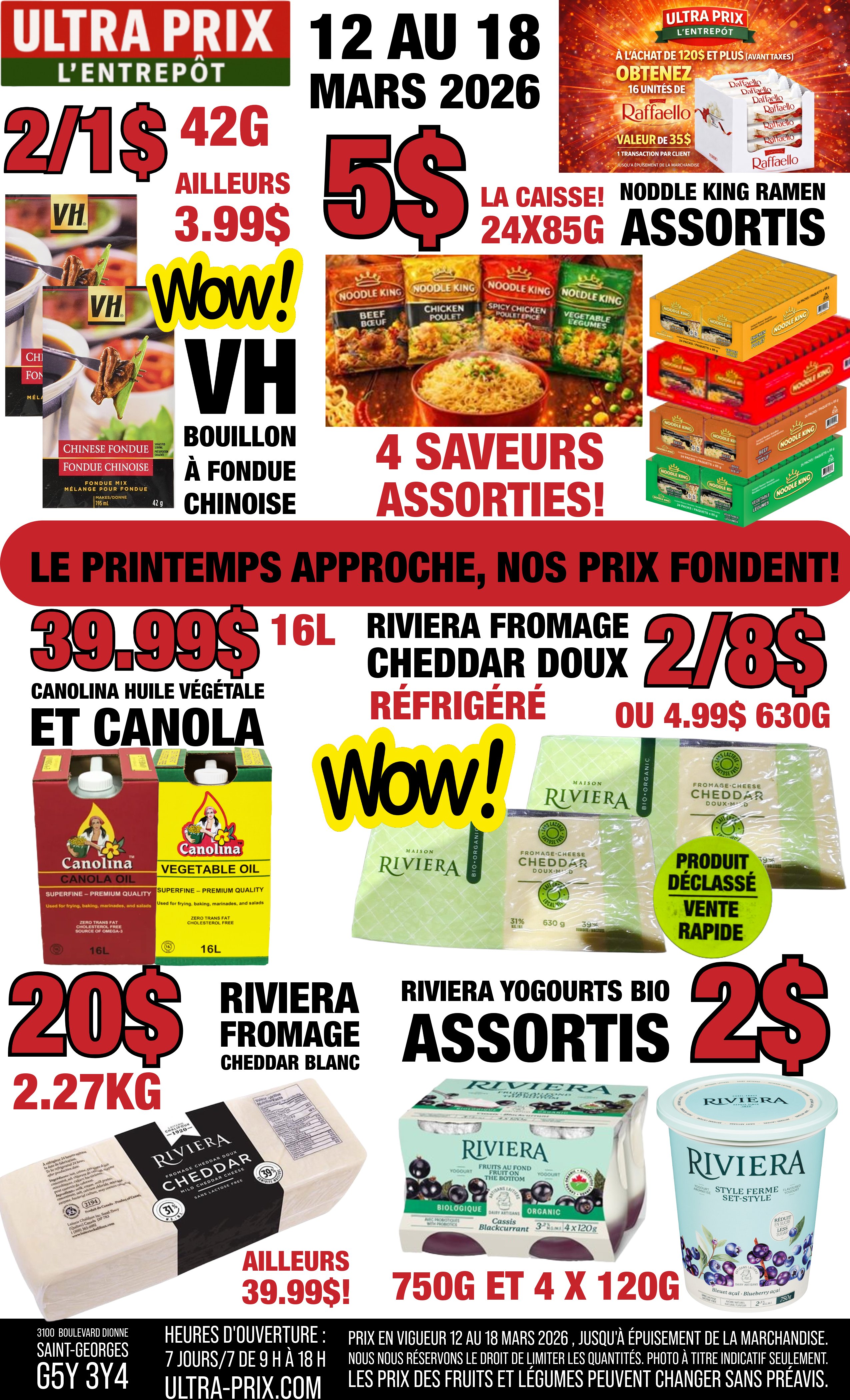 Ultra Prix L'Entrepôt