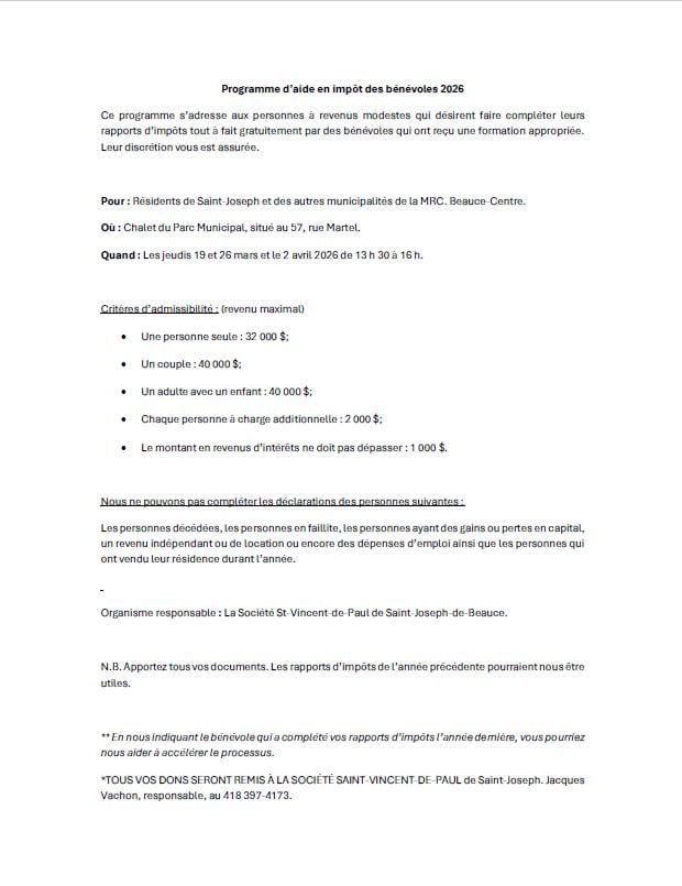 Coopérative Aide chez soi en Beauce