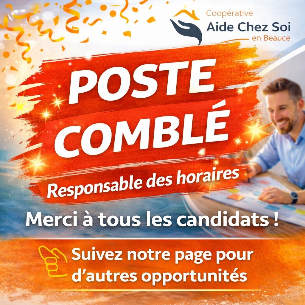 Coopérative Aide chez soi en Beauce