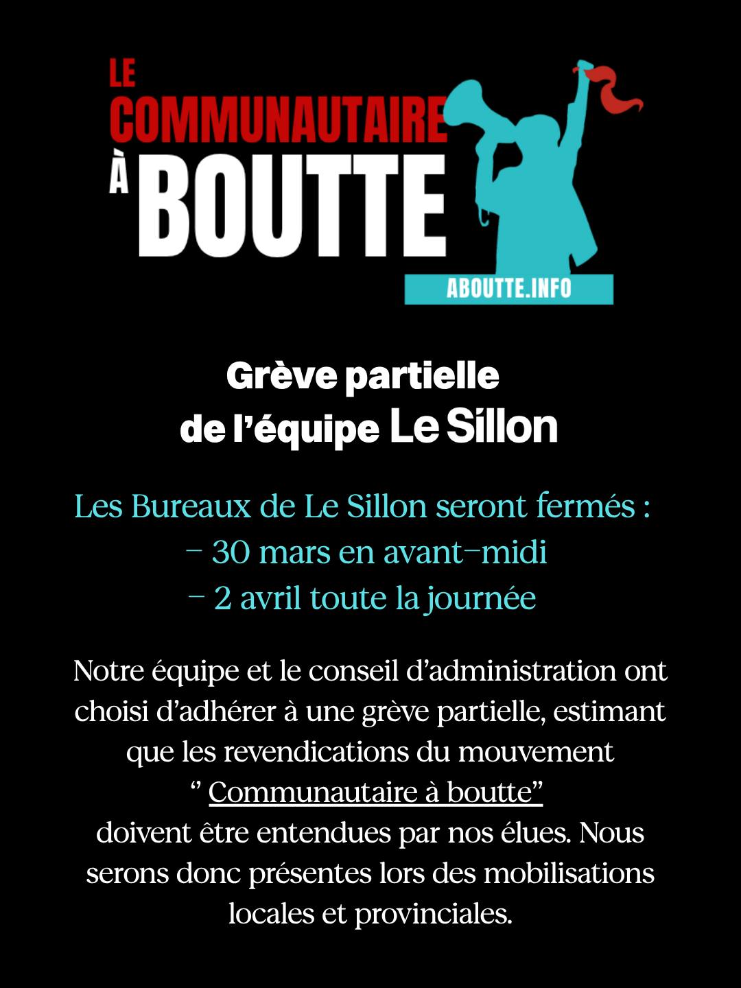 Le Sillon – Organisme de soutien aux proches d'une personne vivant avec un trouble de santé mentale.