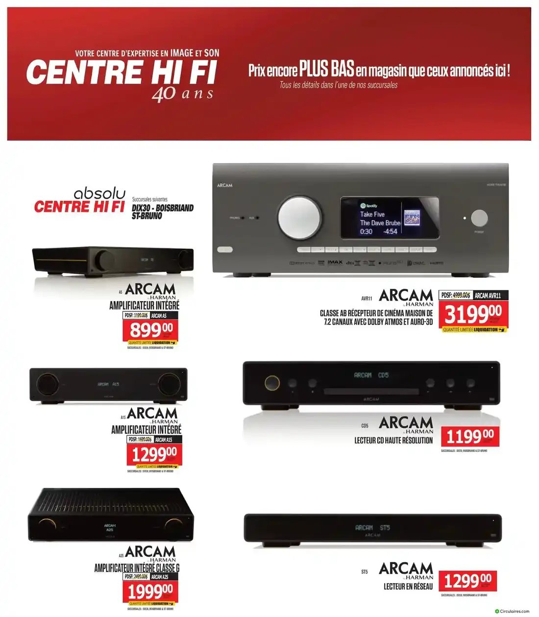 Centre Hi-Fi