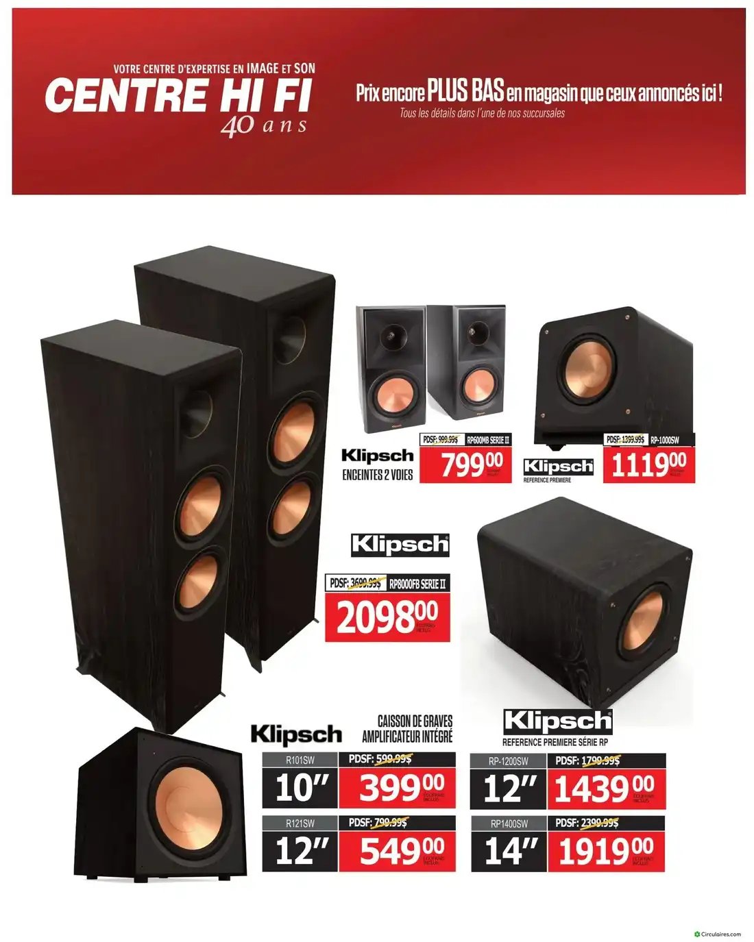 Centre Hi-Fi