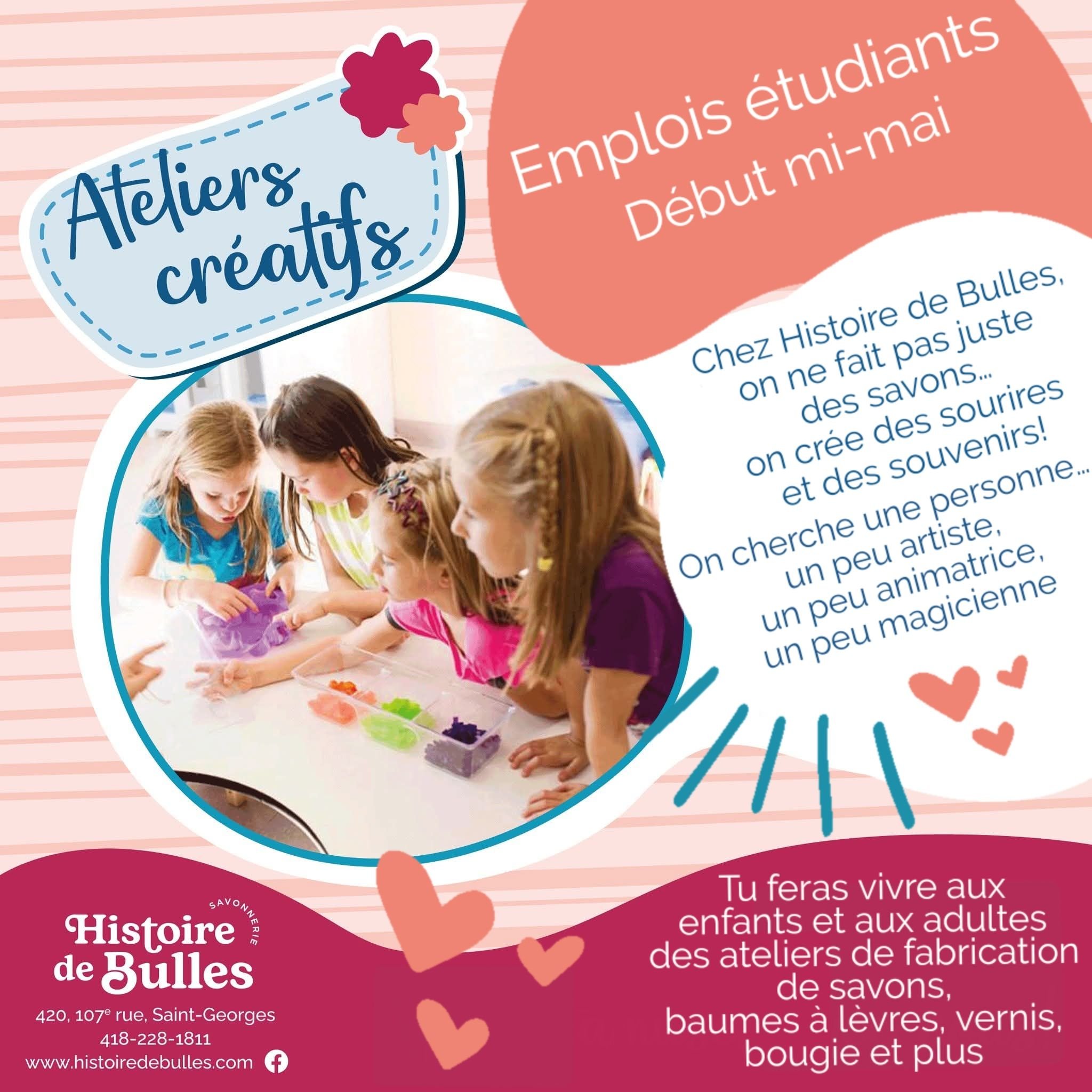 Savonnerie Histoire de Bulles