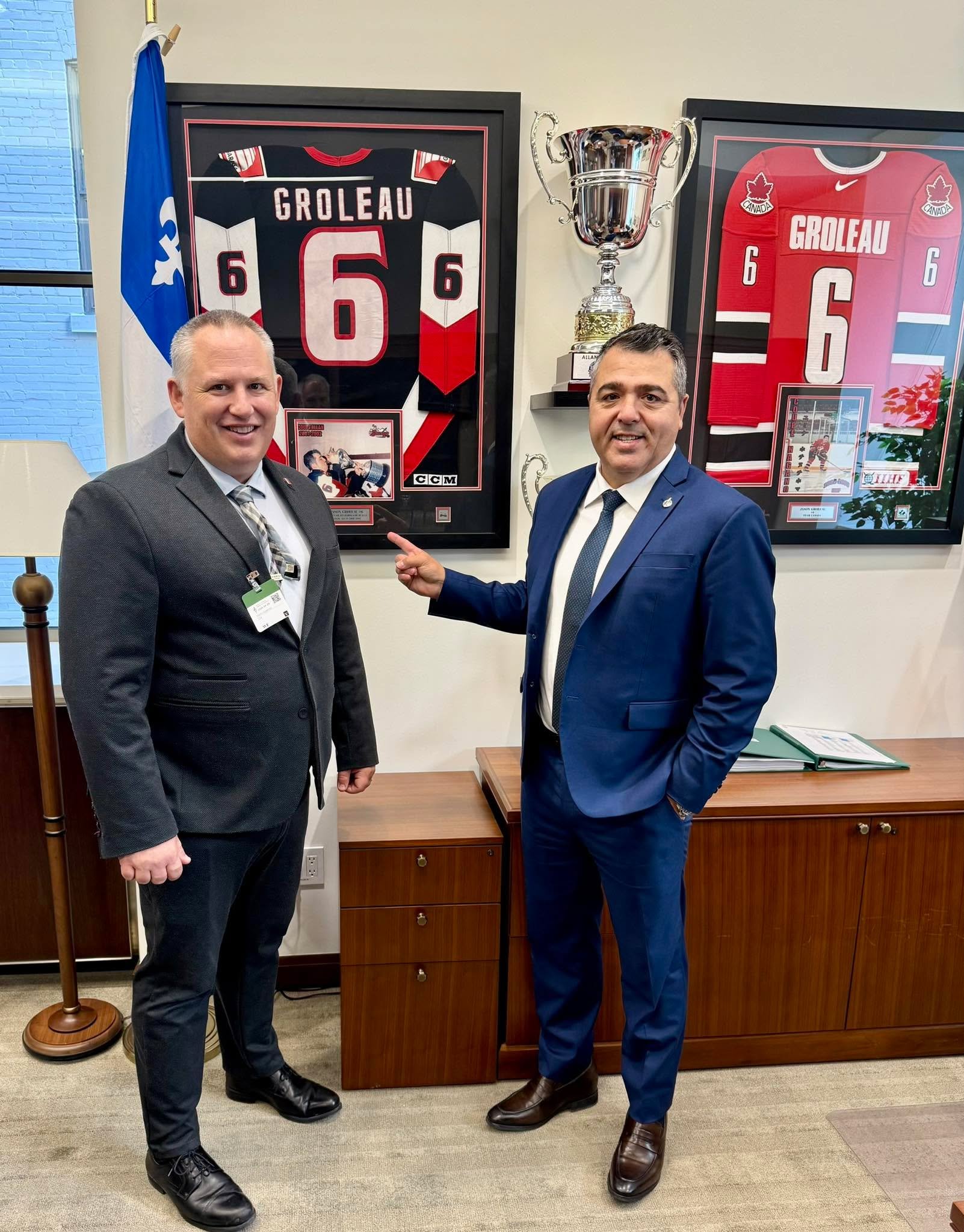 Jason Groleau, député de Beauce 