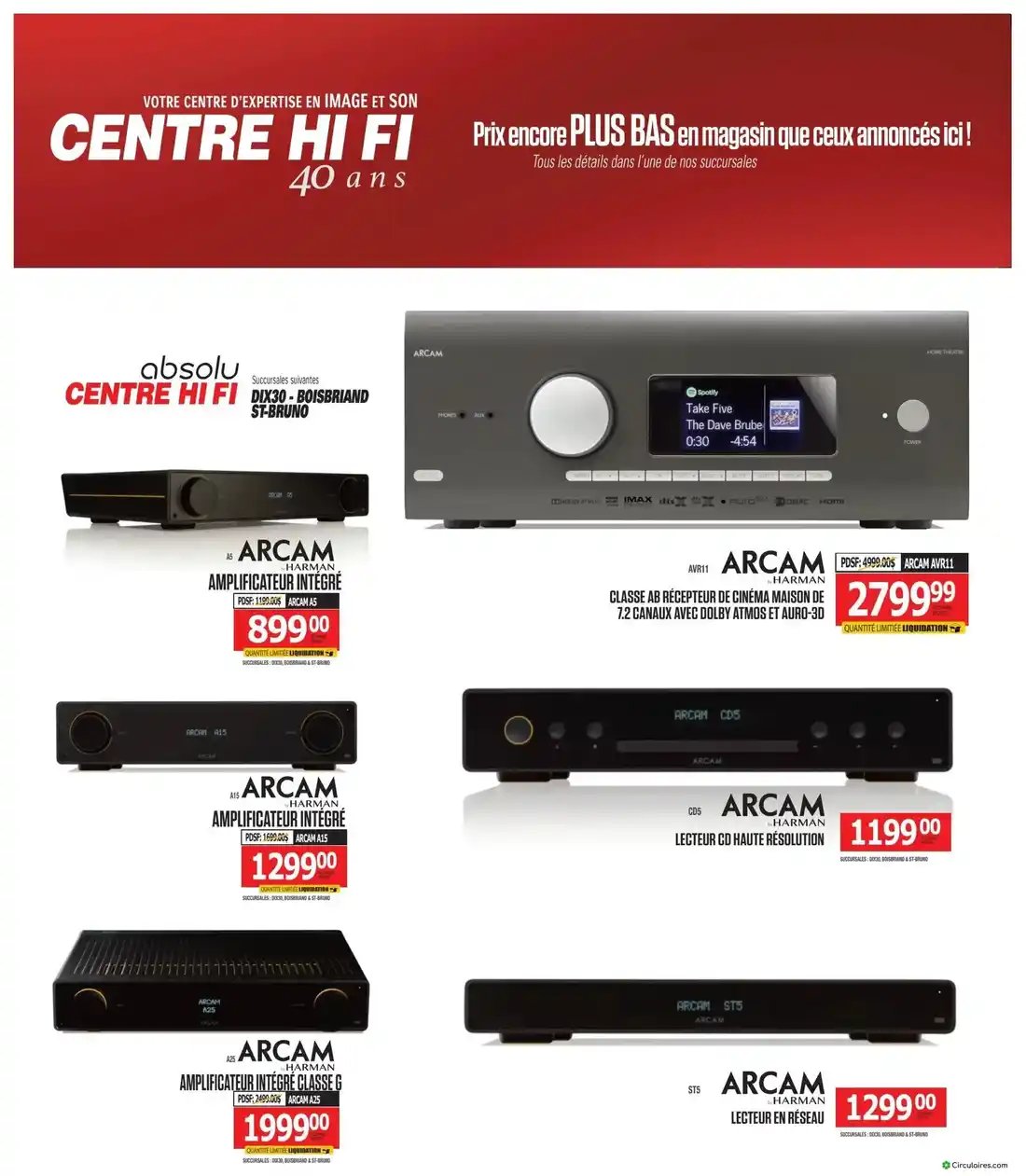 Centre Hi-Fi