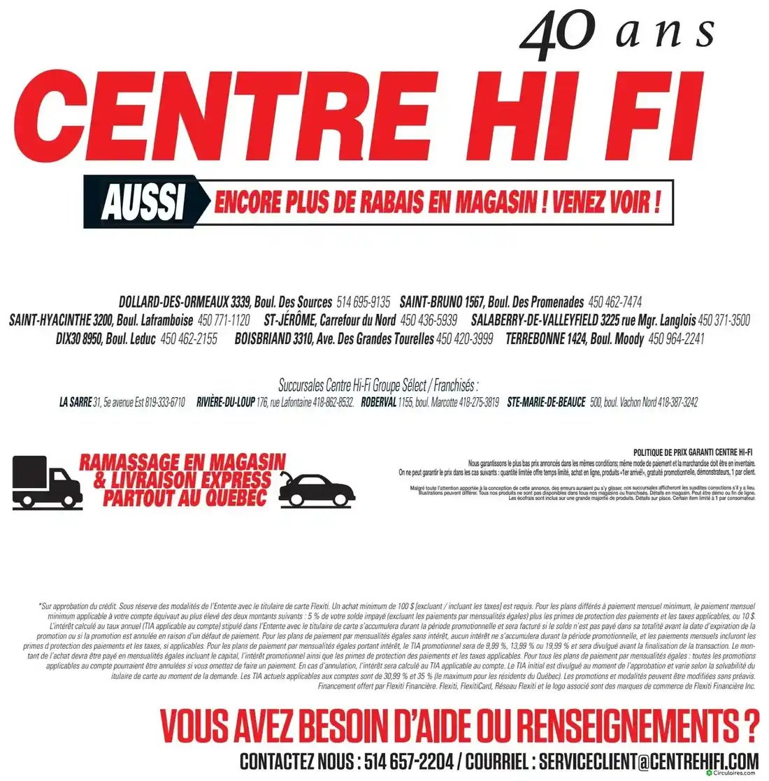 Centre Hi-Fi