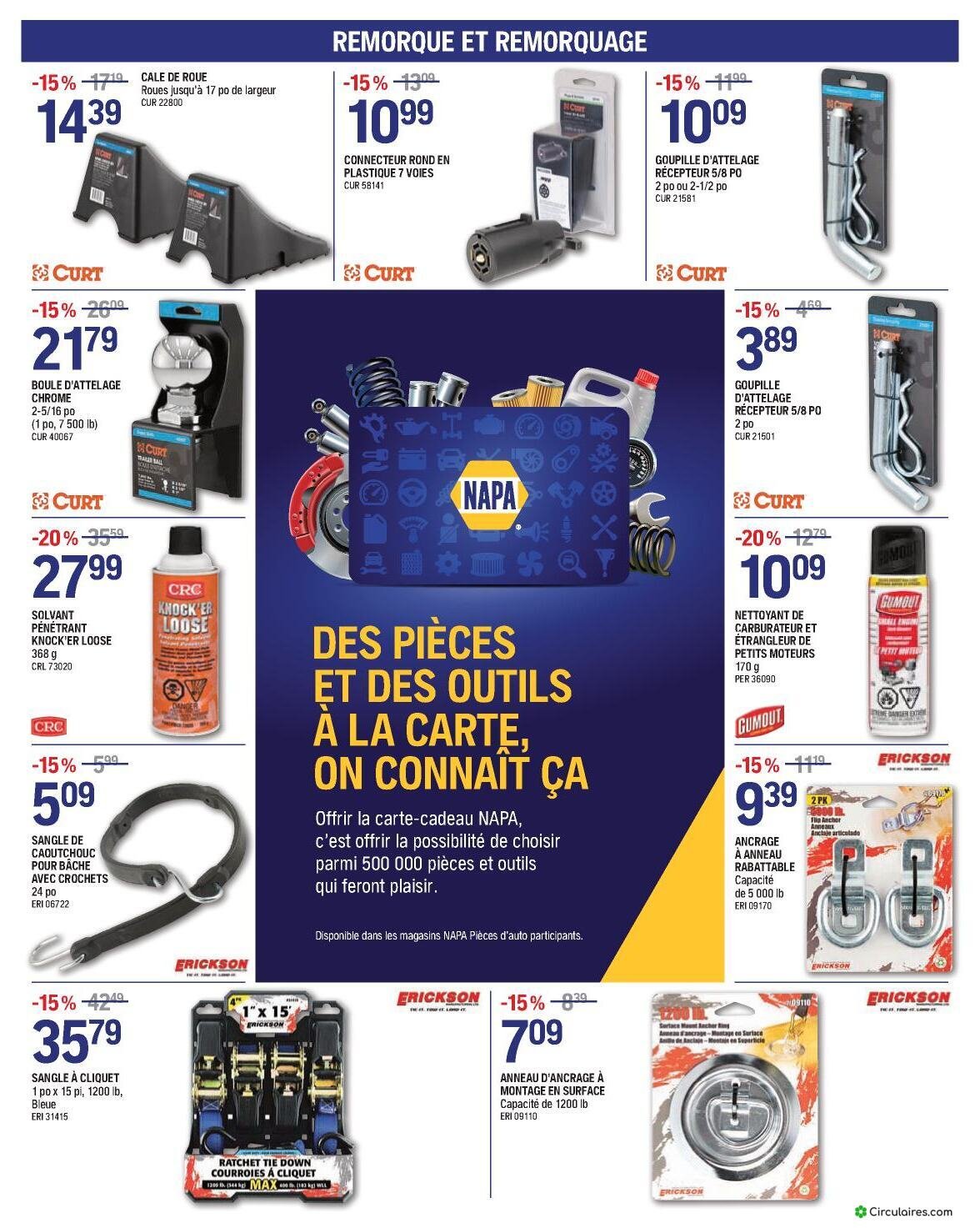 Napa Pièces d'auto